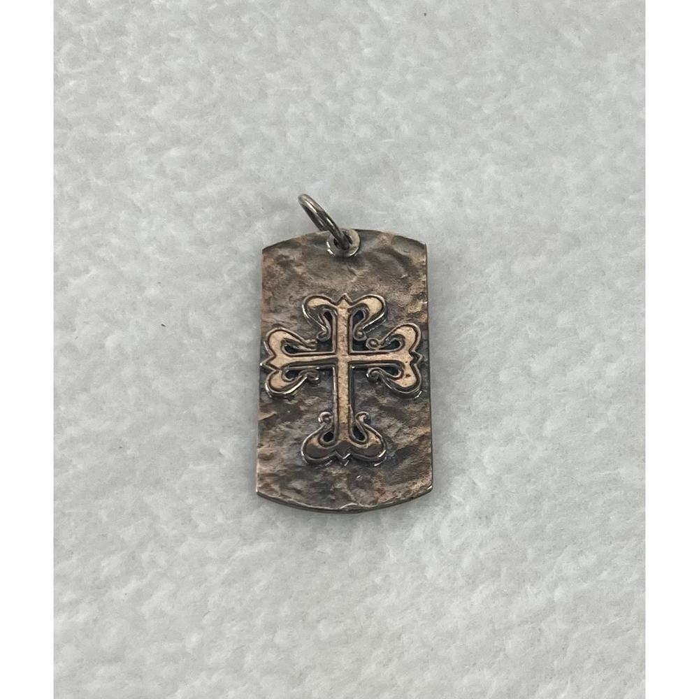 Waxing poetic dog tag charm